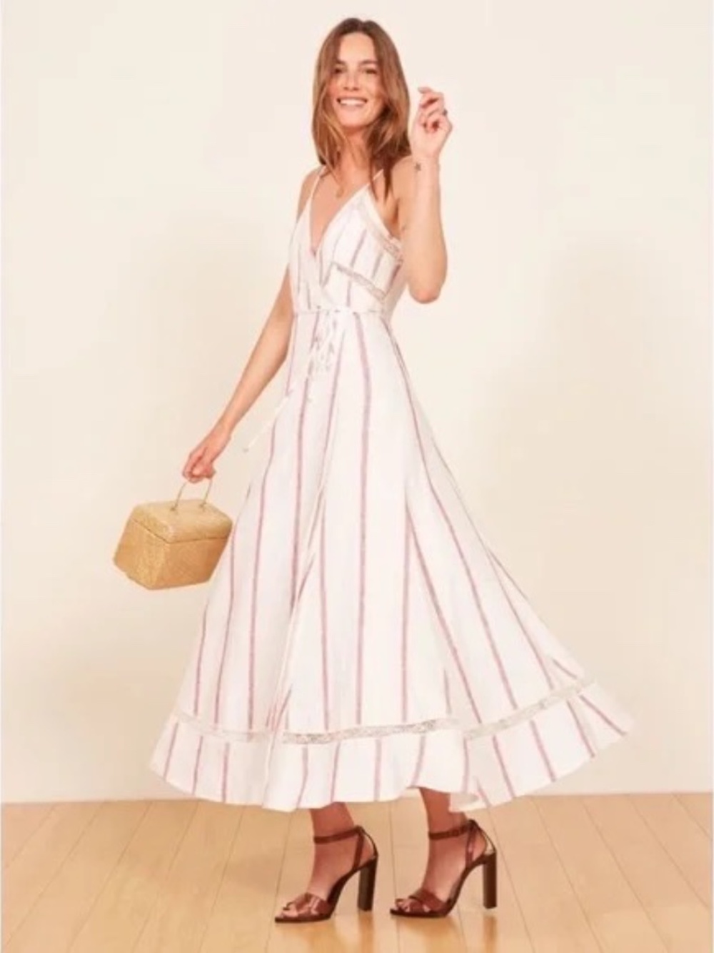 Reformation Daria Wrapi Dress